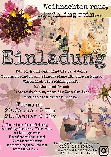 Weihnachten raus- Frühling rein