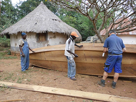 Arbeitsaufenthalt im kongolesischen Urwald