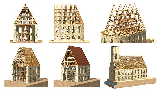 Der einzigartige Dachstuhl 
"der vornehmsten Hallenkirche St. Martin  in Amberg" 
Kurzfristig Plätze frei!