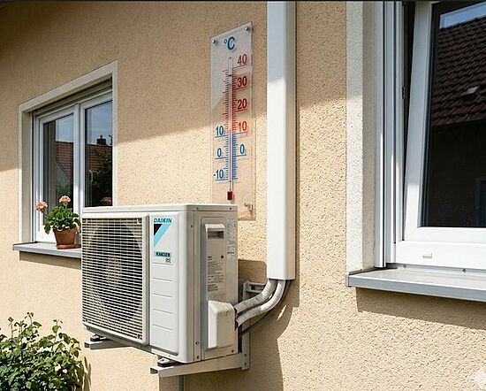 Mit Split-Klimageräten heizen im Winter & kühlen im Sommer – klimafreundlich und kosteneffizient